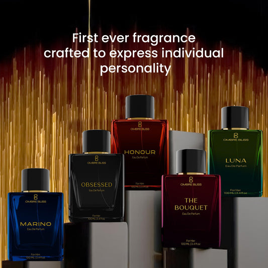 FIRST EVER FRAGRANCES CRAFTED TO EXPRESS INDIVIDUAL PERSONALITY