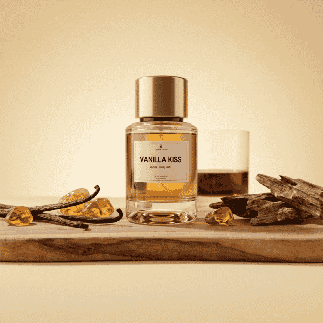Vanilla Kiss – Extrait De Parfum | Inspired by Vanilla (Warm Sweet Vanilla Style) | Up to 8–10 Hours Long Lasting