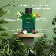 Luna – Eau De Parfum | Inspired by Good Girl (Sweet Warm Floral Style) | Up to 6–8 Hours Long Lasting