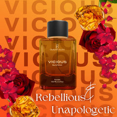 Vicious – Eau De Parfum | Inspired by Ombre Nomade (Dark Oud Leather Style) | Up to 6–8 Hours Long Lasting
