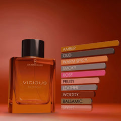 Vicious – Eau De Parfum | Inspired by Ombre Nomade (Dark Oud Leather Style) | Up to 6–8 Hours Long Lasting