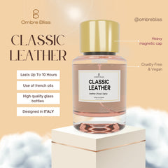 Classic Leather – Extrait De Parfum | Inspired by Ombre Leather (Luxury Leather Style) | Up to 8–10 Hours Long Lasting