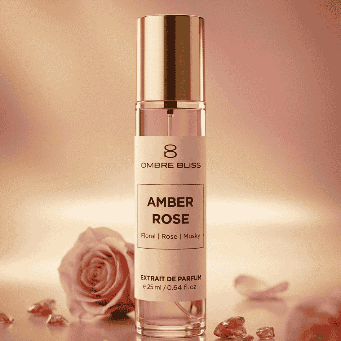 Amber Rose – Extrait De Parfum | Inspired by Blouse (Floral Amber Rose Style) | Up to 8–10 Hours Long Lasting